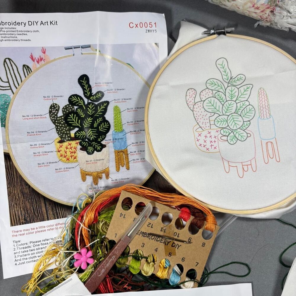 Needle-thread multi Mixed-media - Picture 2 of 7